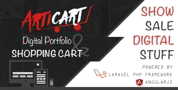 Articart – 数字产品下载购物车