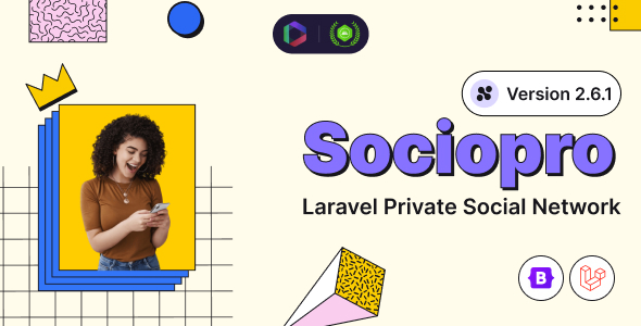 Sociopro – Laravel Private Social Network
