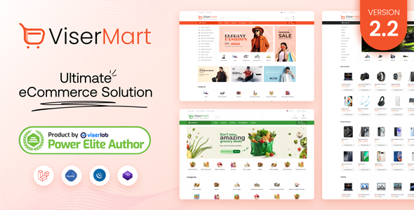 ViserMart – Ecommerce Shopping Platform