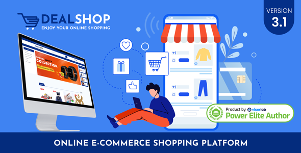 DealShop – Online Ecommerce Shopping Platform