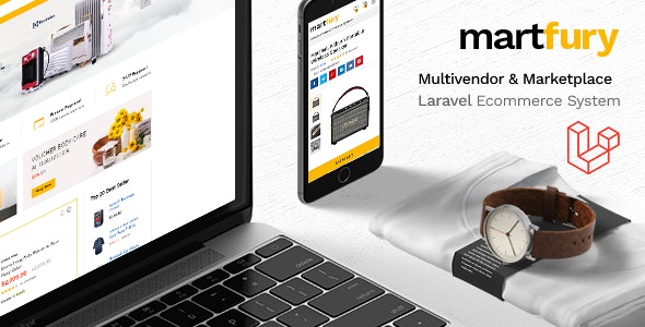 MartFury – 多供应商/市场 Laravel 电子商务系统