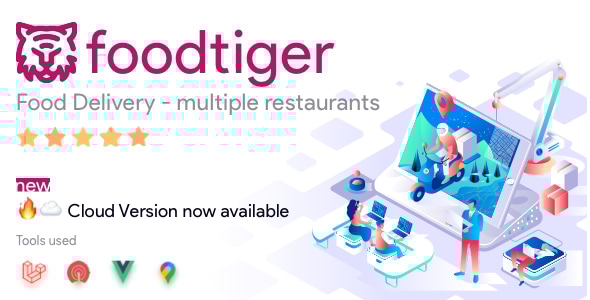 FoodTiger – Food delivery – Multiple Restaurants