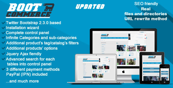 BootCommerce – ECommerce Twitter Bootstrap Based