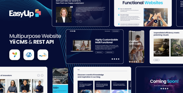 轻松 |多用途网站 – Yii CMS REST API