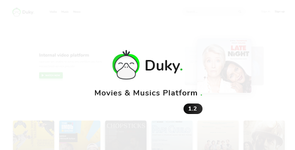 Duky – 电影和音乐平台