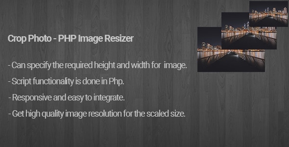 裁剪照片 – PHP Image Resizer