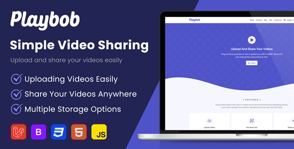 Playbob – 简单的视频共享