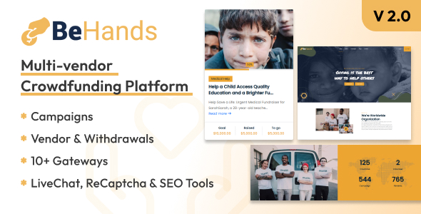 BeHands – 全球多供应商众筹平台