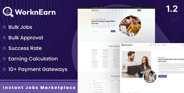 WorknEarn – 即时工作市场