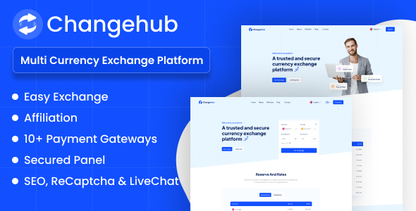 ChangeHub – 多币种兑换平台