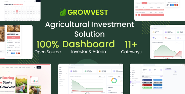 GrowVest – 农业 HYIP 投资解决方案