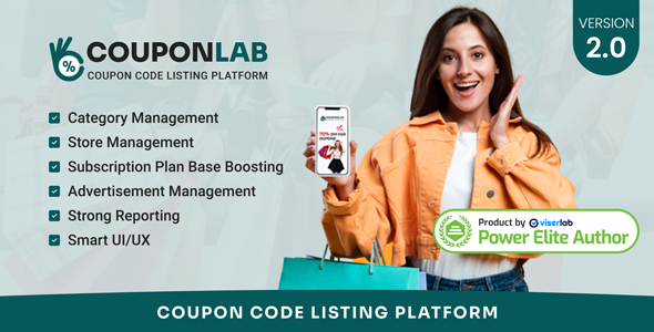 CouponLab – 优惠券代码列表平台