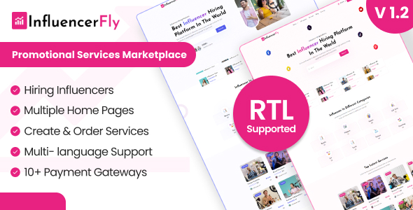 InfluencerFly – 促销服务市场