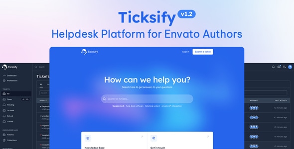 Ticksify – 面向自由职业者和中小型企业的客户支持软件