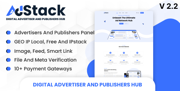 AdStack – 数字广告商和发布商中心