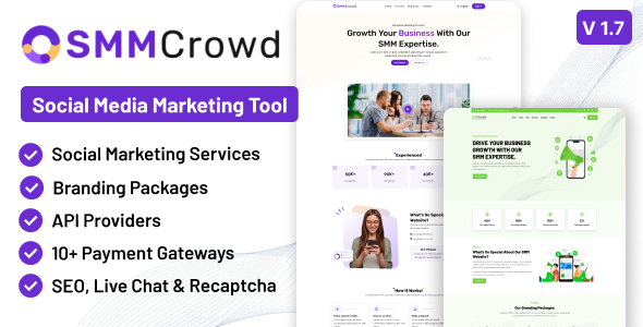 SMMCrowd – SMM 服务市场