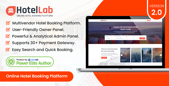 HotelLab – 在线酒店预订平台