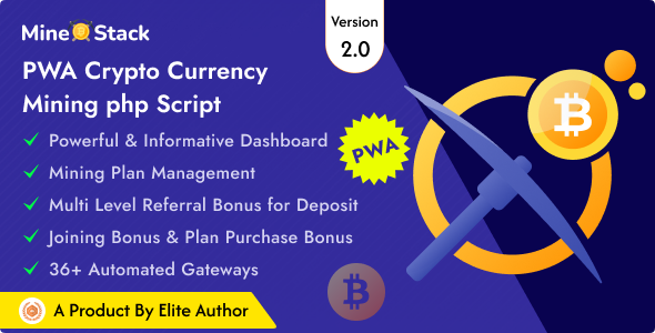 MineStack – PWA 加密货币挖矿 PHP 脚本