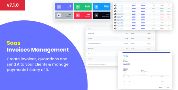 发票 SaaS 管理系统 – 会计和计费工具 / Laravel 发票管理