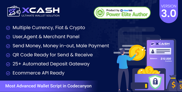Xcash – 终极钱包解决方案