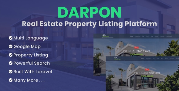 DARPON – 房地产房产上市平台