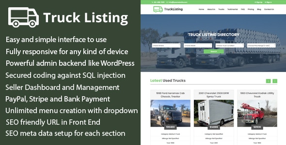 Trucklisting – Truck Listing 多供应商目录 CMS