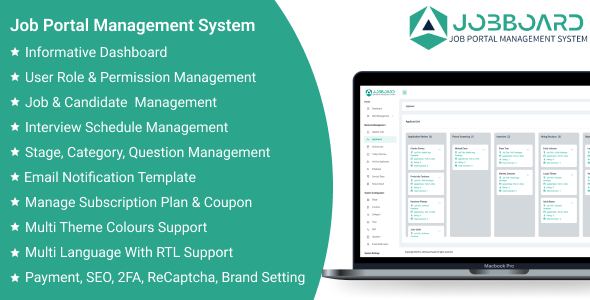 Job Board SaaS – Job Portal Management System