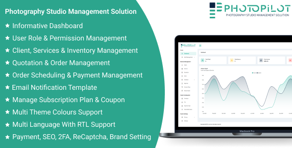 PhotoPilot SaaS – Photography Studio Management Solution