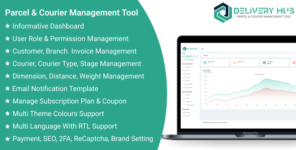 Delivery Hub SaaS – Parcel Courier Management Tool