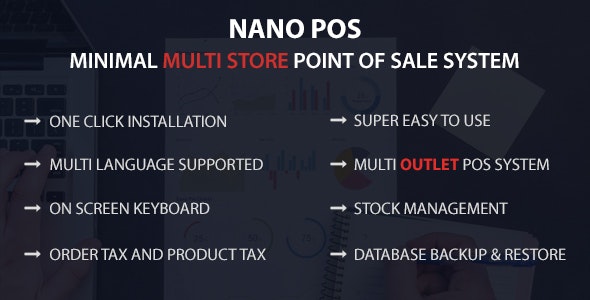 Nano POS – Minimal Multi Store Point Of Sale System