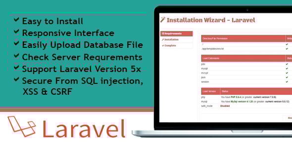 安装向导 – Laravel