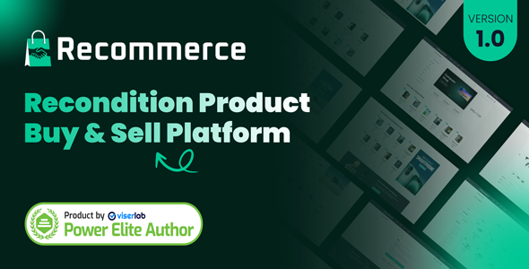Recommerce – 修复产品买卖平台