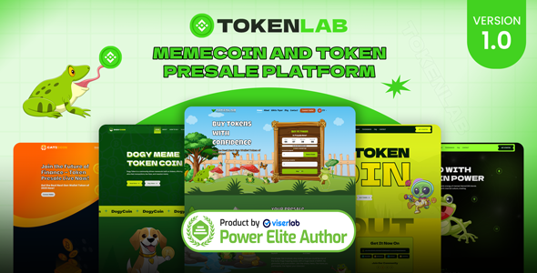 TokenLab – MemeCoin 和代币预售平台