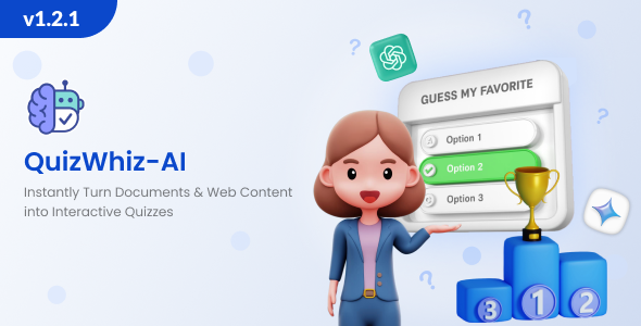 QuizWhiz – 在线 AI 测验，创建问答