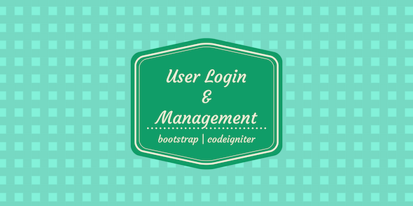 PHP User Login and Management Codeigniter – HMVC