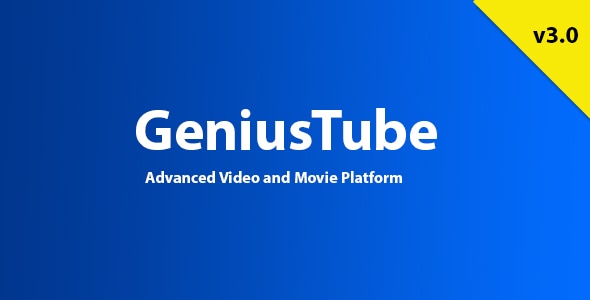 GeniusTube – 高级视频和电影平台
