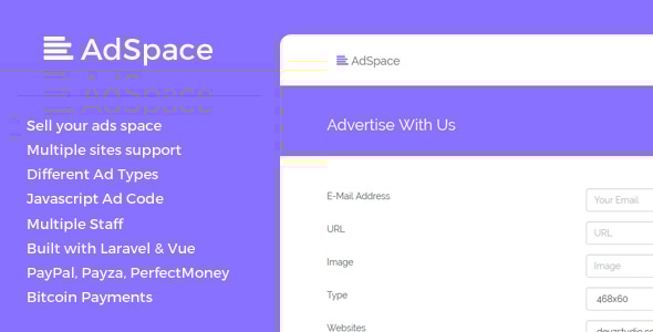 AdSpace – 出售您的广告空间