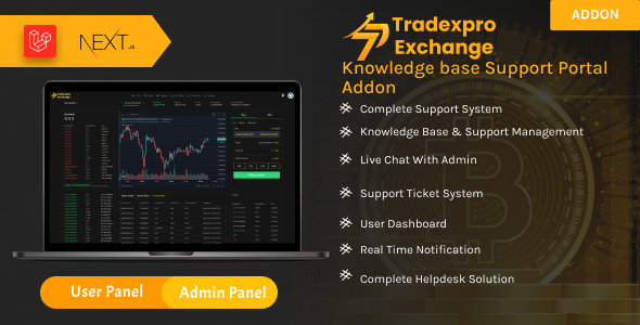 Tradexpro – 知识库支持系统插件