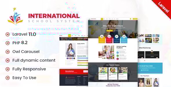 国际 – 学校 PHP Laravel 脚本