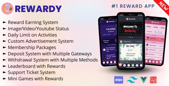 Rewardy – 具有奖励积分 + PWA + 后端的状态应用程序