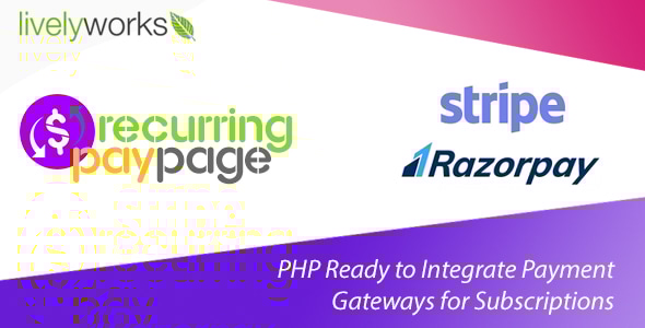 Recurring PayPage – PHP 准备集成订阅的支付网关