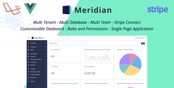 Meridian – SAAS 发票和采购平台