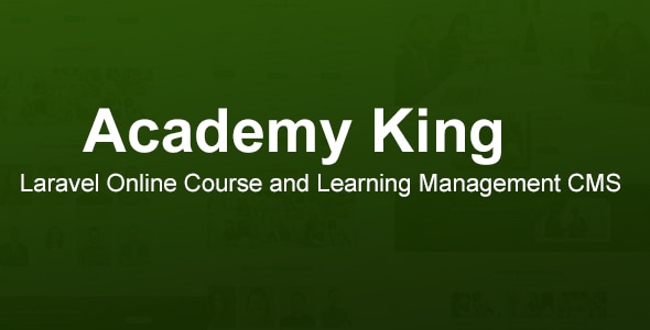 Academy King – Laravel 在线课程和学习管理 CMS