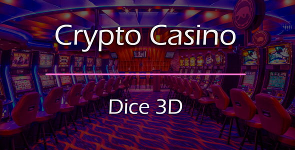 适用于加密赌场的骰子 3D 游戏附加组件