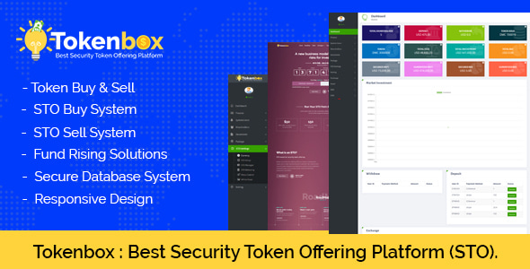Tokenbox – 最佳证券型代币发行平台 (STO)