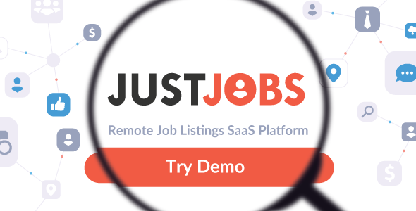 JustJobs – 远程职位列表 SaaS 平台