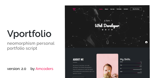 Vportfolio – 新态态 Laravel 个人作品集脚本