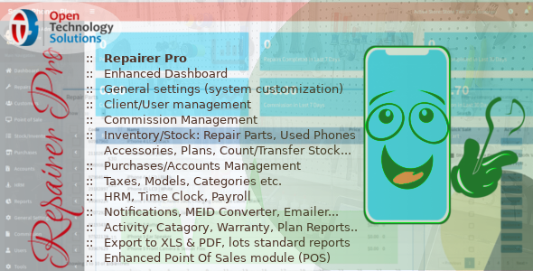 Repairer Pro v1.3 – 维修、HRM、CRM 等