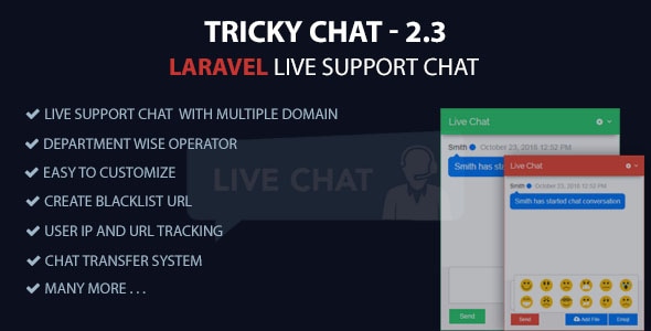 Tricky Chat – Laravel 实时支持聊天