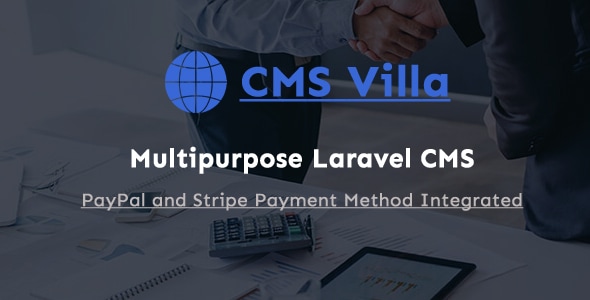 CMS Villa – 多用途 Laravel 商业网站
